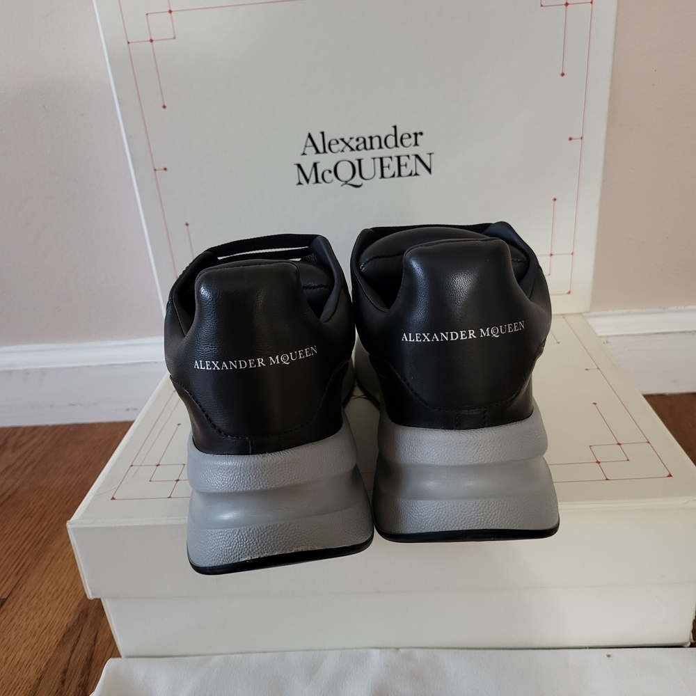 Alexander McQueen Black Sneakers - Picture 5 of 11